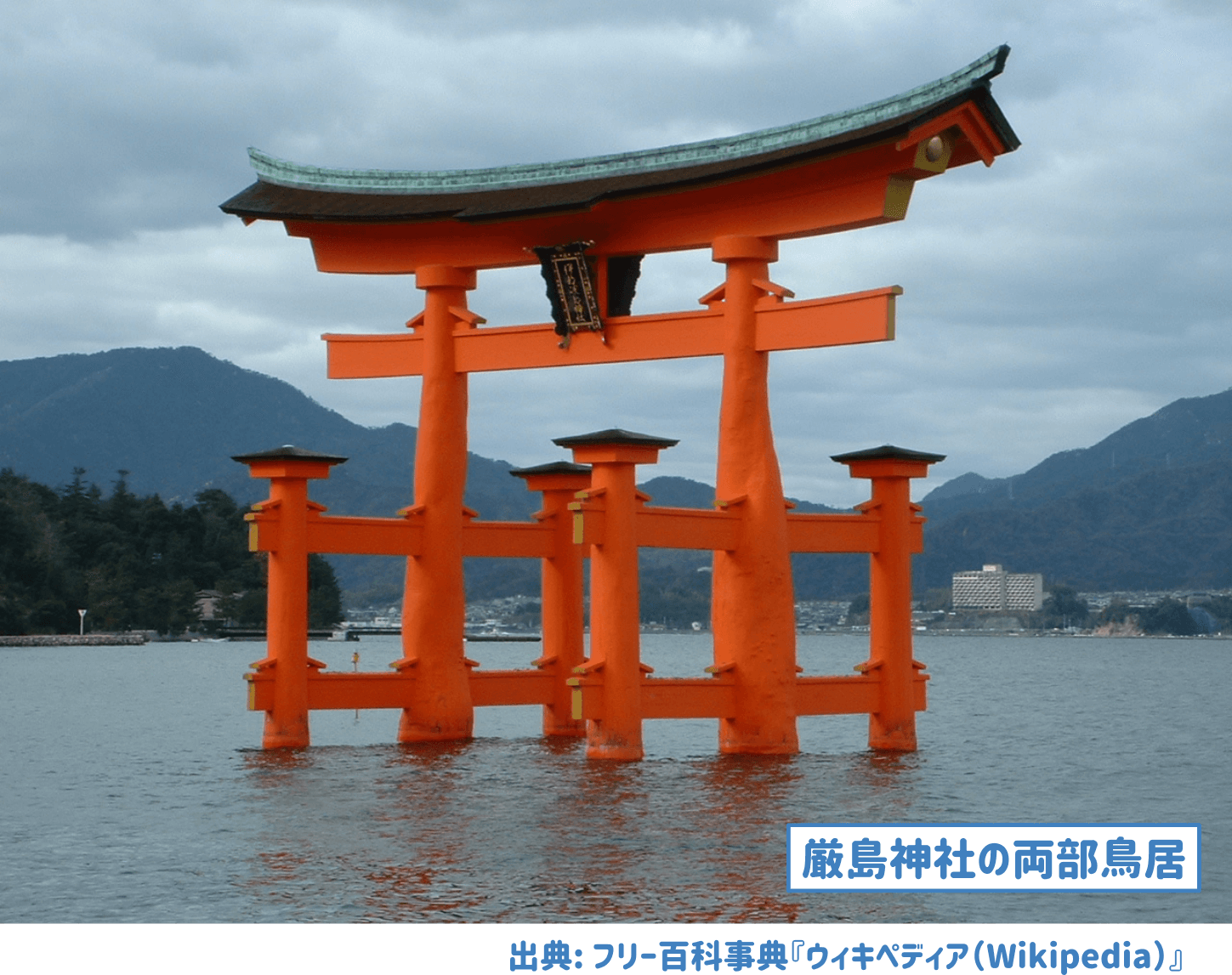 鳥居の画像です。